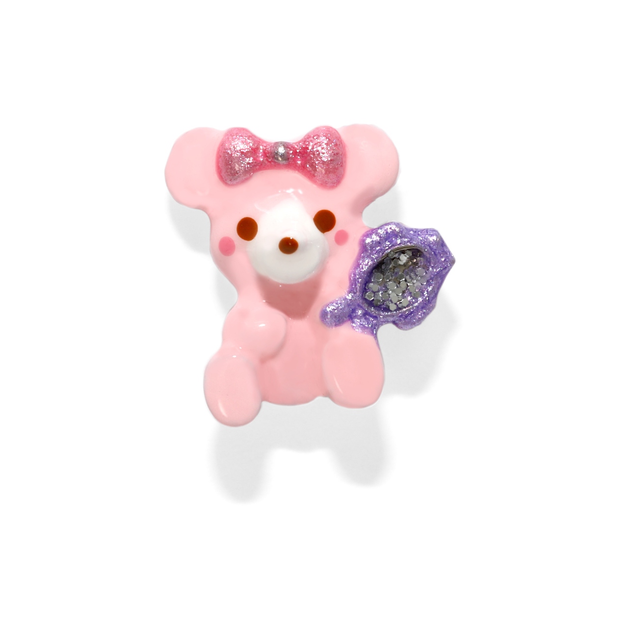 凛 RIN キャッチ ボディピアス くま カスタム 12G 14G 軟骨 ファンシー