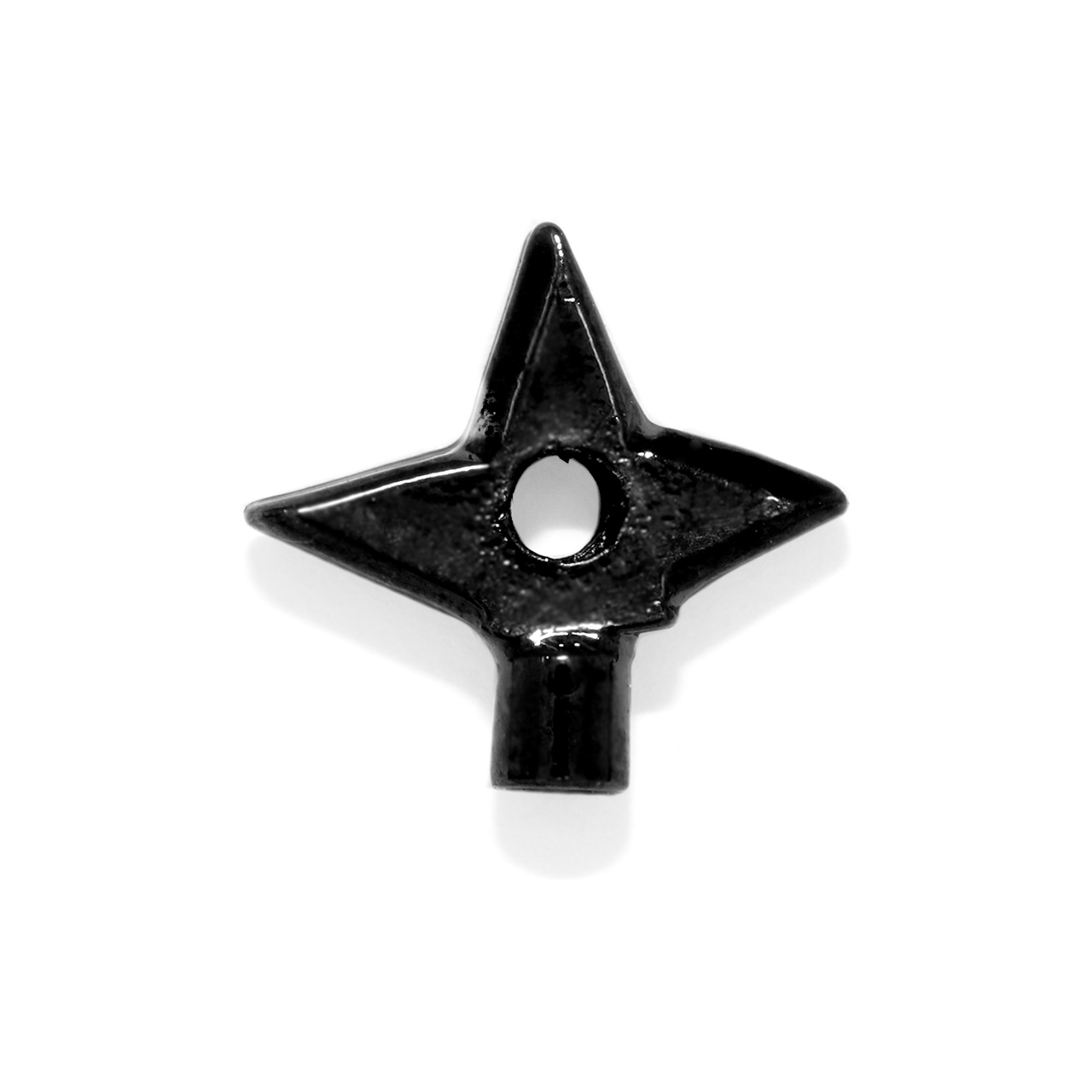 凛 RIN キャッチ ボディピアス 忍者 和風 14G 12G 軟骨ピアス 手裏剣