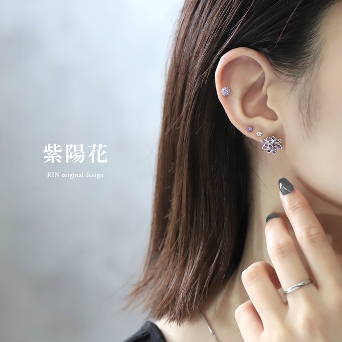 ボディピアス キャッチ 16G 18G 軟骨ピ...の詳細画像3