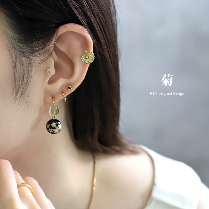 ボディピアス キャッチ 16G 18G 軟骨ピ...の詳細画像4
