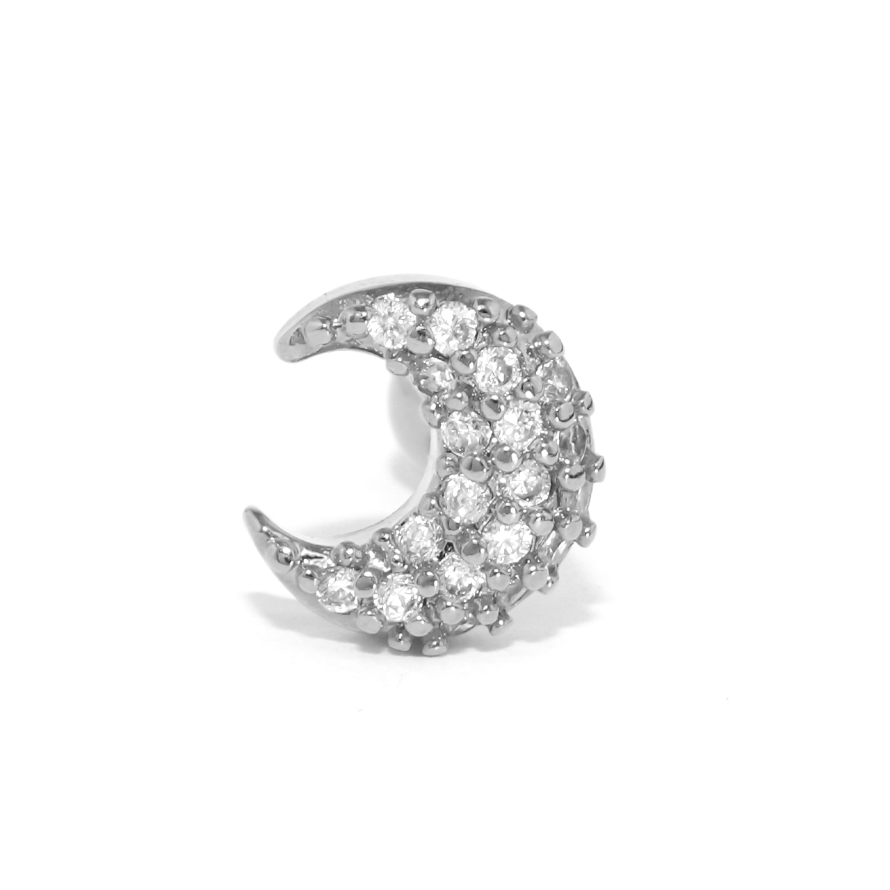 凛 RIN ボディピアス 16G 月 ムーン 宇宙 軟骨 片耳用 金属