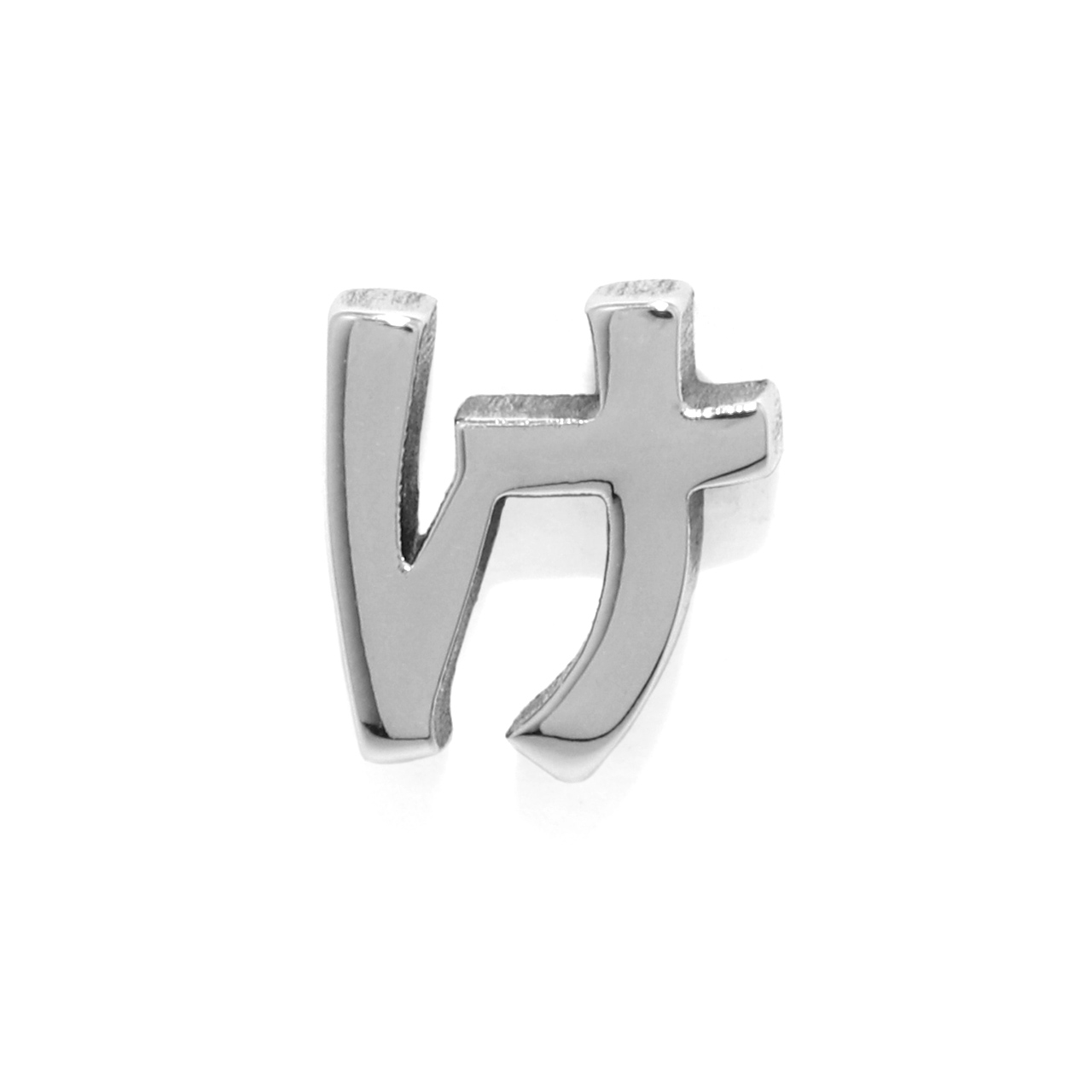 軟骨ピアス 16G ボディピアス ひらがな 文字 イニシャル サージカルステンレス 金属アレルギー対応 片耳用 | 凛 RIN | 09