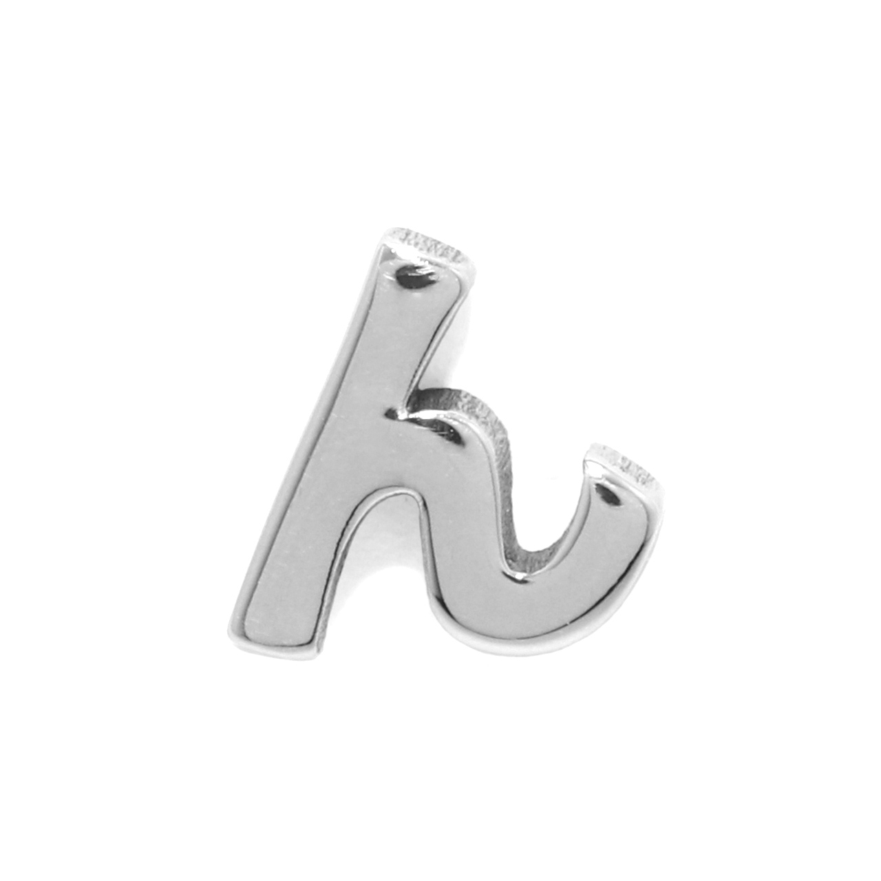 軟骨ピアス 16G ボディピアス ひらがな 文字 イニシャル サージカルステンレス 金属アレルギー対応 片耳用 | 凛 RIN | 46