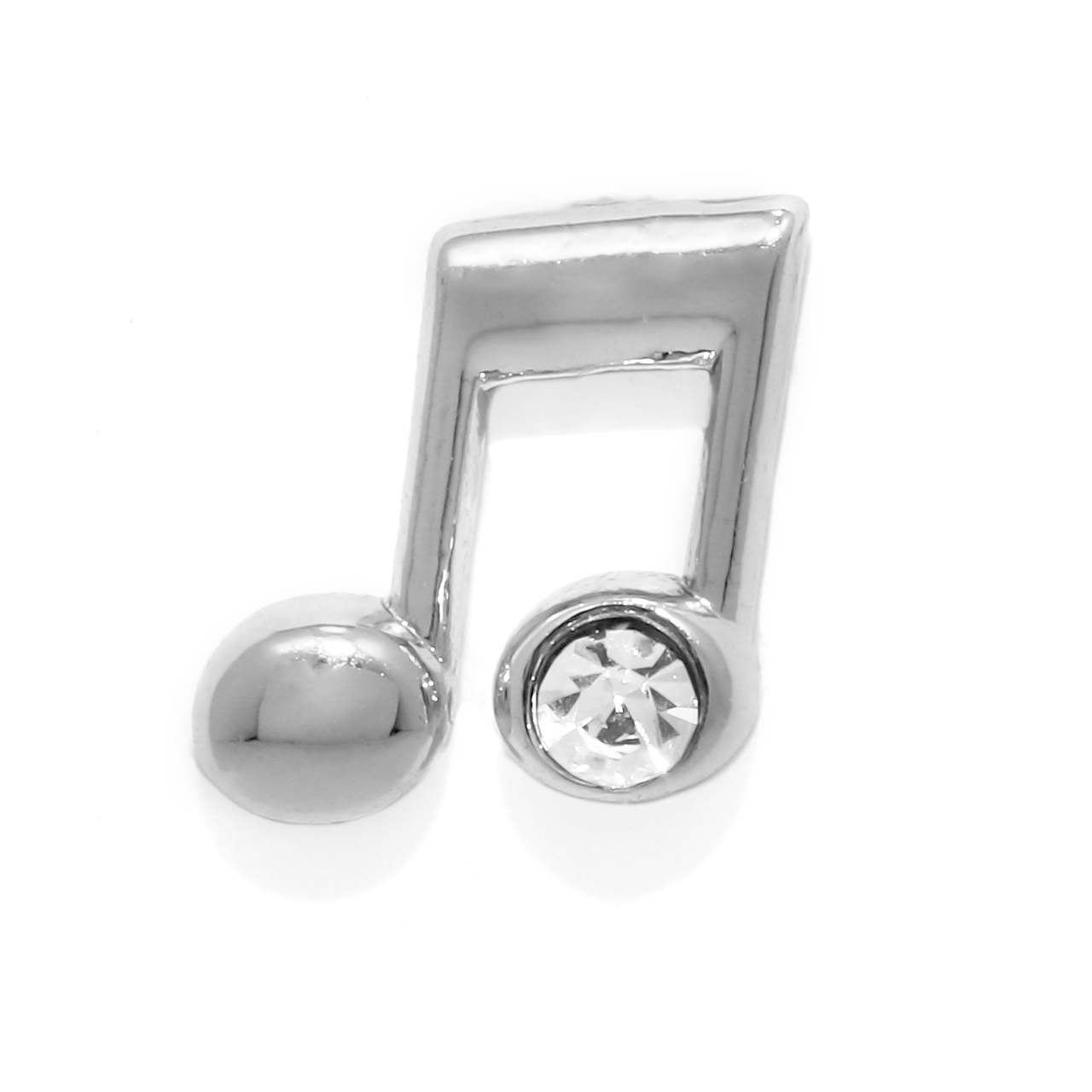 軟骨ピアス 16G ボディピアス 音符 ジュエル ストレートバーベル サージカルステンレス 片耳用 | 凛 RIN | 07