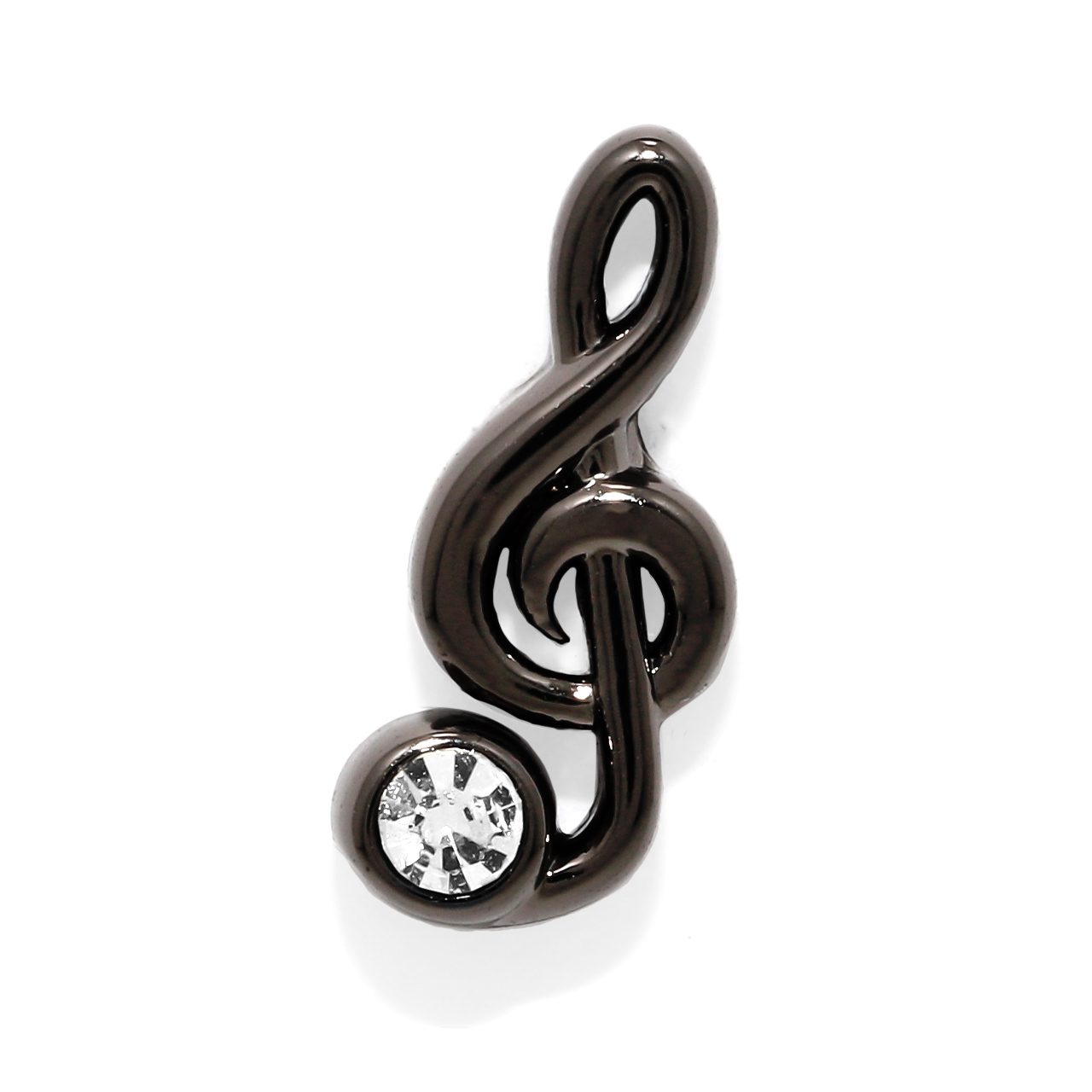 軟骨ピアス 16G ボディピアス 音符 ジュエル ストレートバーベル サージカルステンレス 片耳用 | 凛 RIN | 03