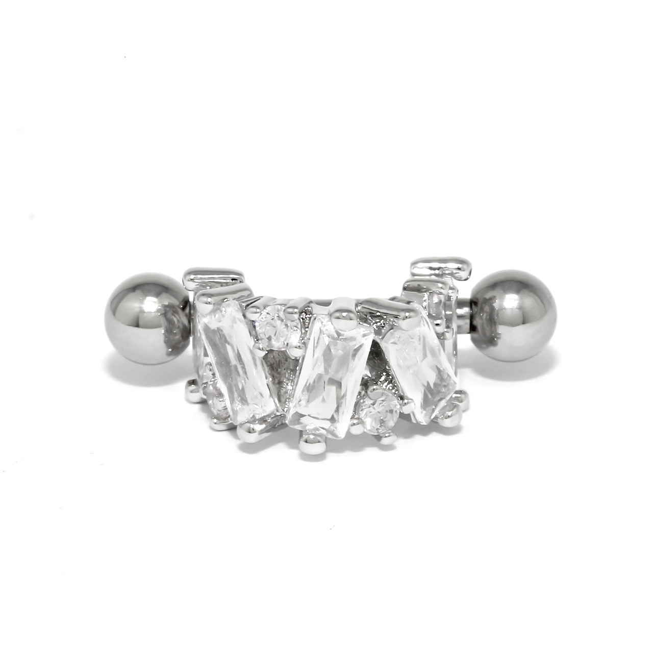 凛 RIN 軟骨ピアス 16G 14G ボディピアス 18G シールドピアス ジュエル