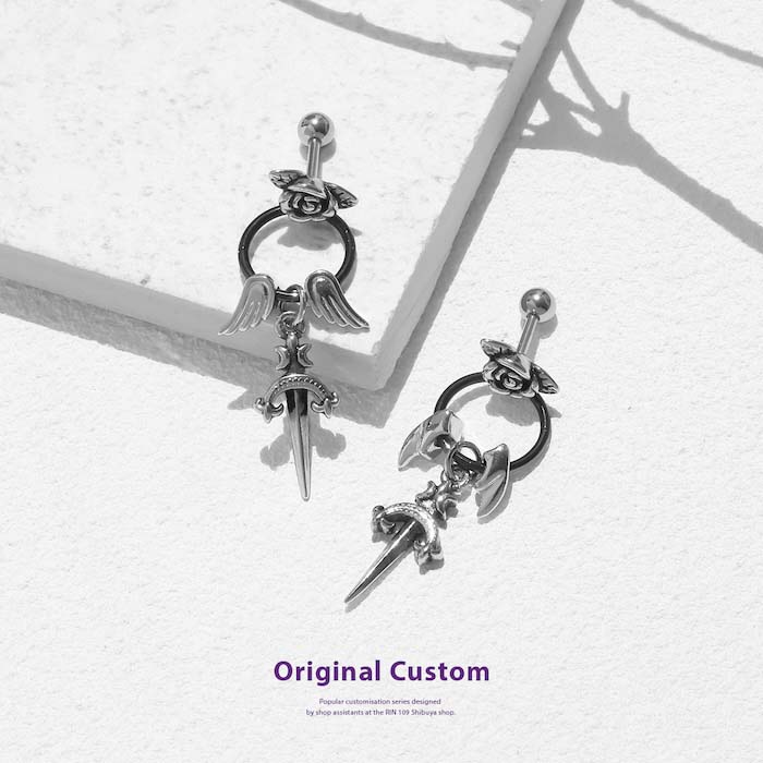 のんたん様✴︎カーネリアン&ブラックオニキス  フェザーゲート＊ピアス のんたん様✴︎カーネリアン&ブラックオニキス フェザーゲート＊ピアス