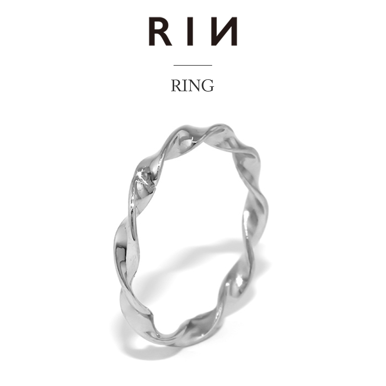 凛 RIN 指輪 金属アレルギー対応 つけっぱなし リング ステンレスリング レディース シルバー 20代 30代 40代 50代 : 凛 ボディピアス ・軟骨ピアス - 通販 - Yahoo!ショッピング