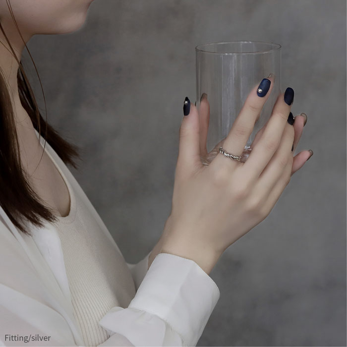 凛 RIN 指輪 レディース リング ツイスト ひねり ねじり 18K