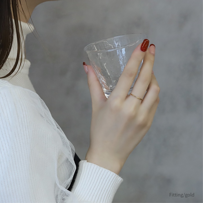 指輪 レディース リング 細め 細い 華奢 シ...の詳細画像4