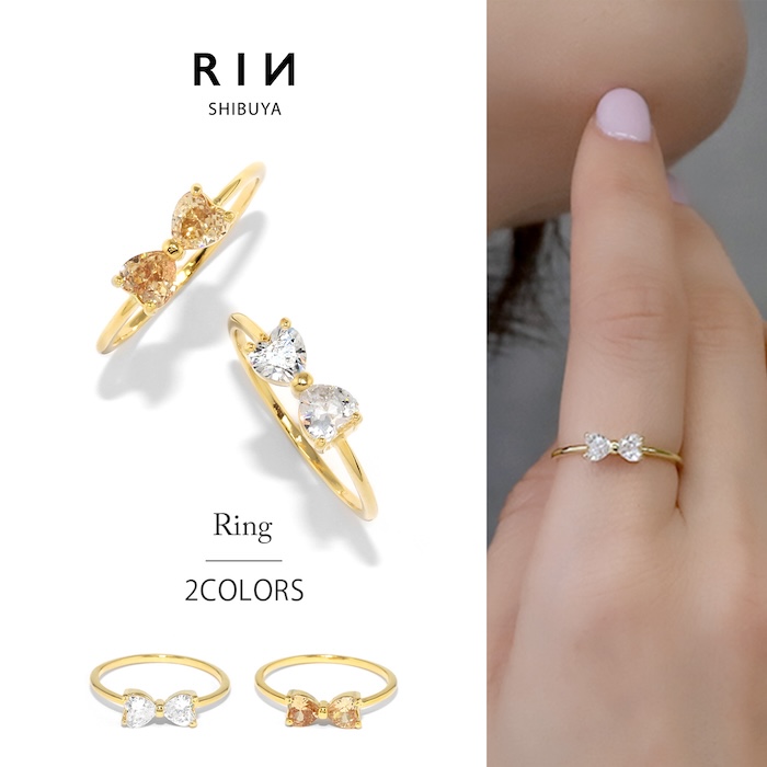 ❤️可愛い！❤️K18YG リボンリング　新品磨き上げ済 地金4.0g ❤️可愛い！❤️K18YG リボンリング 新品磨き上げ済 地金4.0g