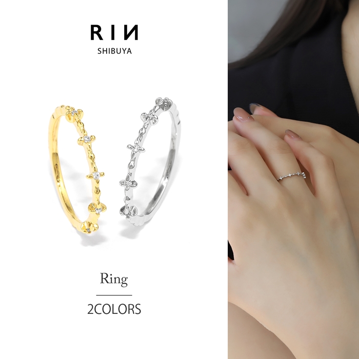 凛 RIN 指輪 レディース リング 5号 9号 11号 13号 アクセサリー