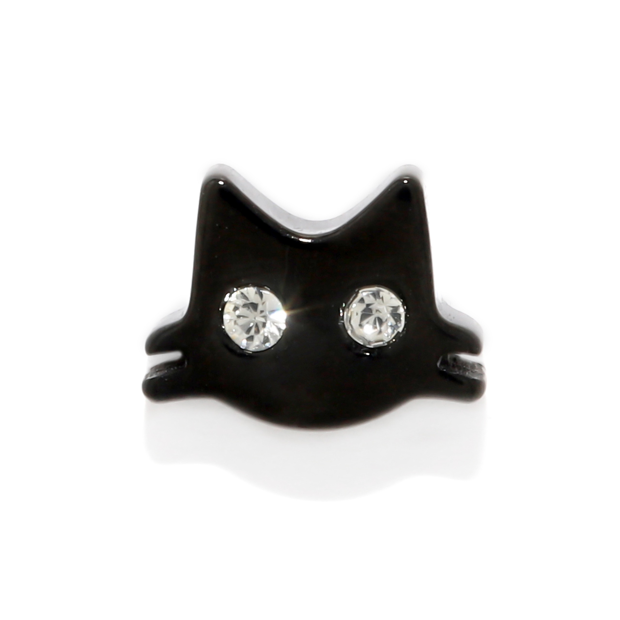 凛 RIN ボディピアス 猫 魚 ネコ 軟骨ピアス 16G 14G つけっぱなし 骨