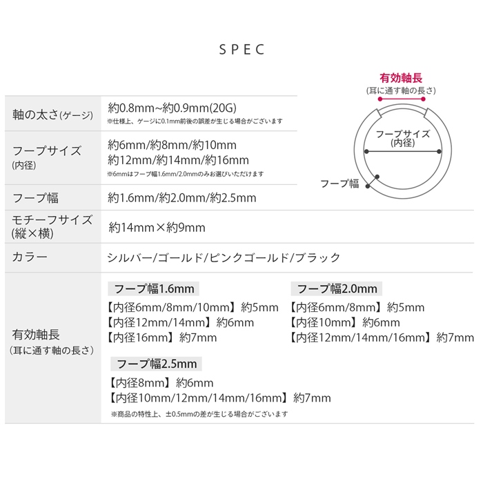 凛 RIN ステンレスピアス フープ クロス 十字架 チャーム セット