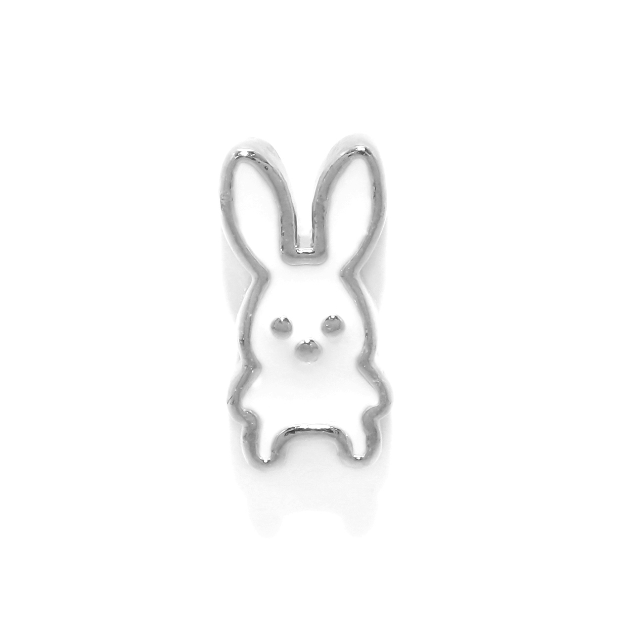 跳兎ページ　ピアス4点 うさぎ pin earring ® SILVER925 16G 18G #LJ18002P うさぎ安全