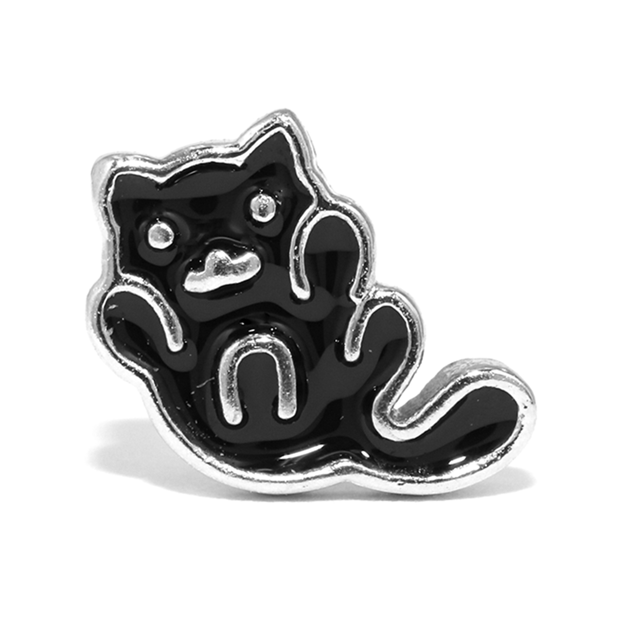 凛 RIN ボディピアス 16G ねこ 猫 ネコ 軟骨ピアス ストレートバーベル