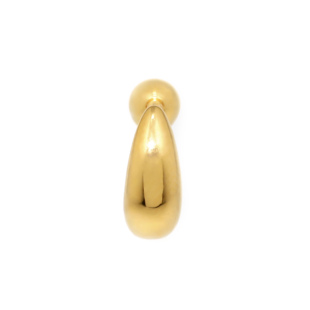 凛 RIN 軟骨ピアス ボディピアス 16G 18G ドロップ しずく型 24K 18K