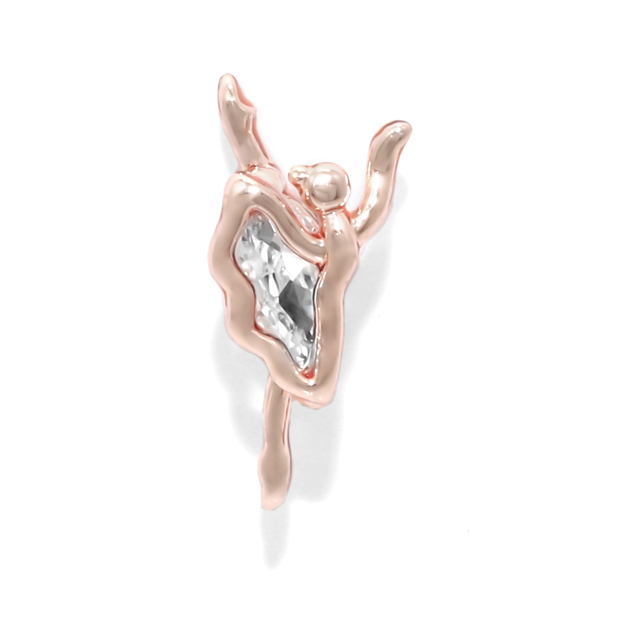 凛 RIN 軟骨ピアス 16G ボディピアス バレリーナ トゥシューズ