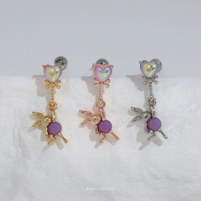 凛 RIN ボディピアス ハート くま うさぎ 軟骨 16G コアラ 兎 風船