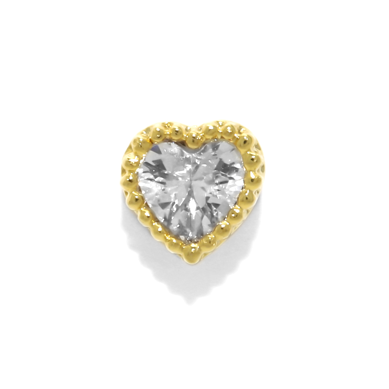 凛 RIN 軟骨ピアス 16G ボディピアス ハート プチ 小さい 小ぶり