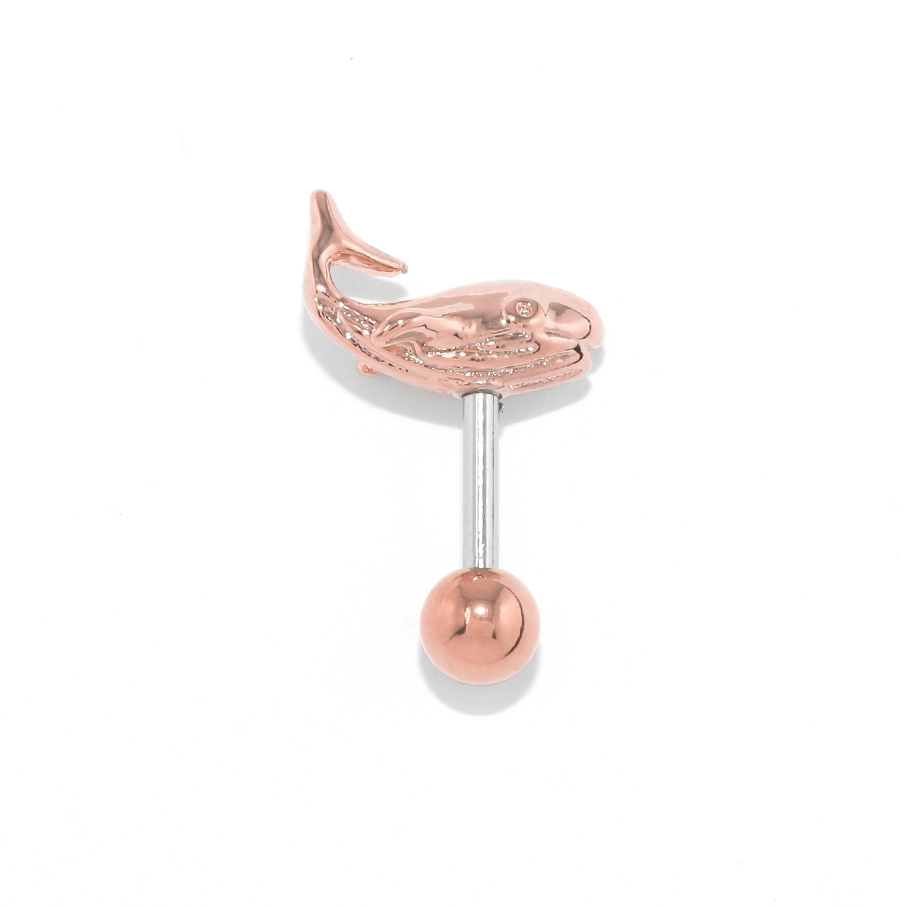 凛 RIN 軟骨ピアス 16G ボディピアス クジラ 鯨 夏 ストレート