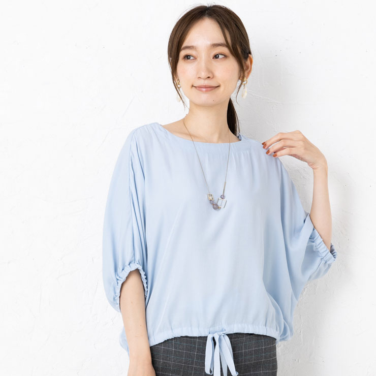 レディース トップス 春 夏(メール便 送料無料06)フランス綾