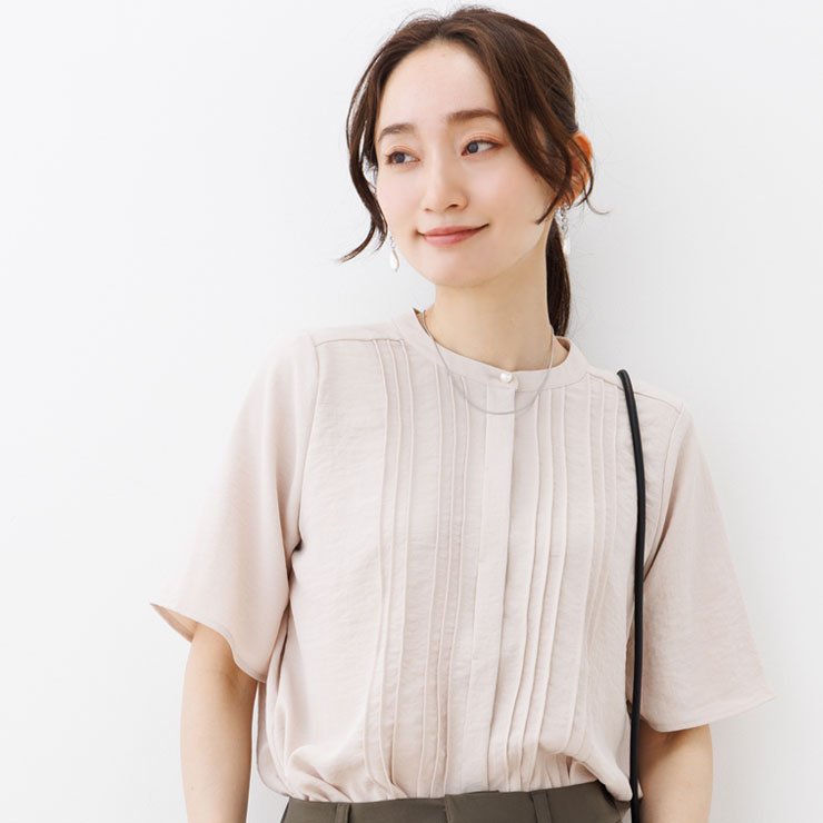 ブラウス レディース トップス 春夏 別注(メール便 送料無料06)(S〜LL 