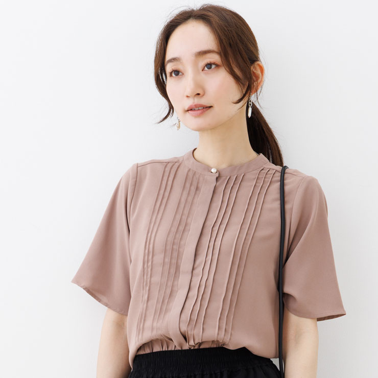 ブラウス レディース トップス 春夏 別注(メール便 送料無料06)(S〜LL 