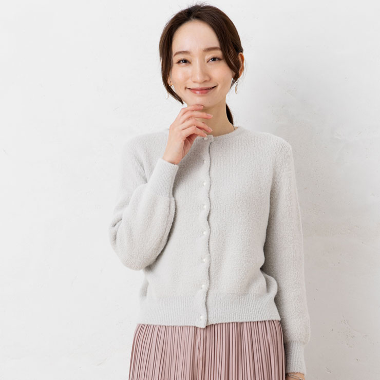 REJINA PYO レジーナピョウ✨パールニットカーディガン　M REJINA PYO レジーナピョウ✨パールニットカーディガン M 楽天