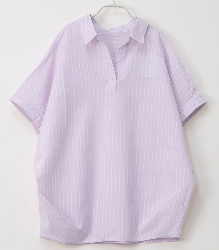 美品 プラージュ 24SS リネンドルマンシャツ 水色 ライトブルー 麻100% 美品 プラージュ 24SS リネンドルマンシャツ 水色 ライトブルー