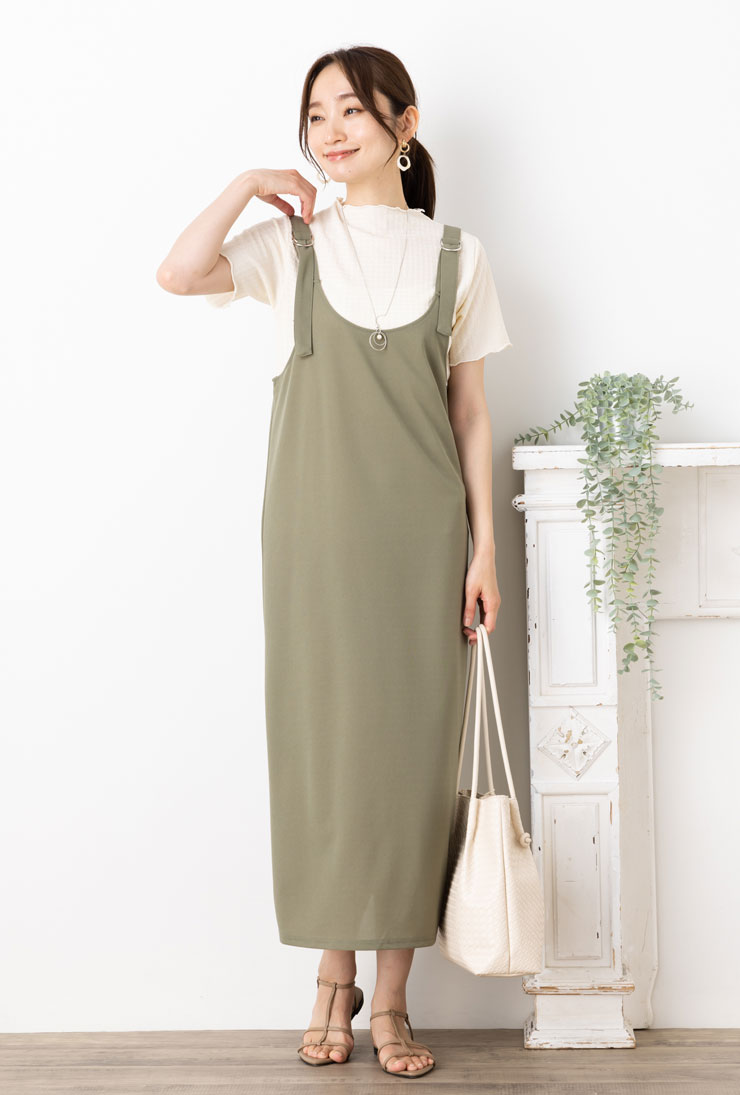 SALE50) (M〜LL)シアー ジャガード+カット ジョーゼット