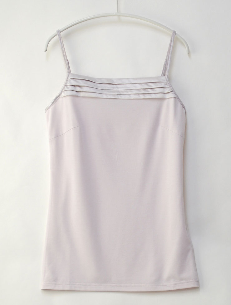 GIRLS AIRISM COTTON BLEND CAMISOLE