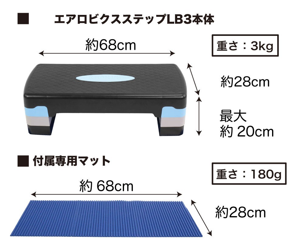 RIORES ステッパー ダイエット 踏み台 ステップ台 ステップ