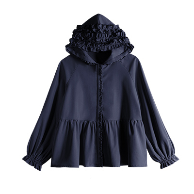 爆買WEEK ジャケット アウター ペプラムパーカー ブルゾン スプリング