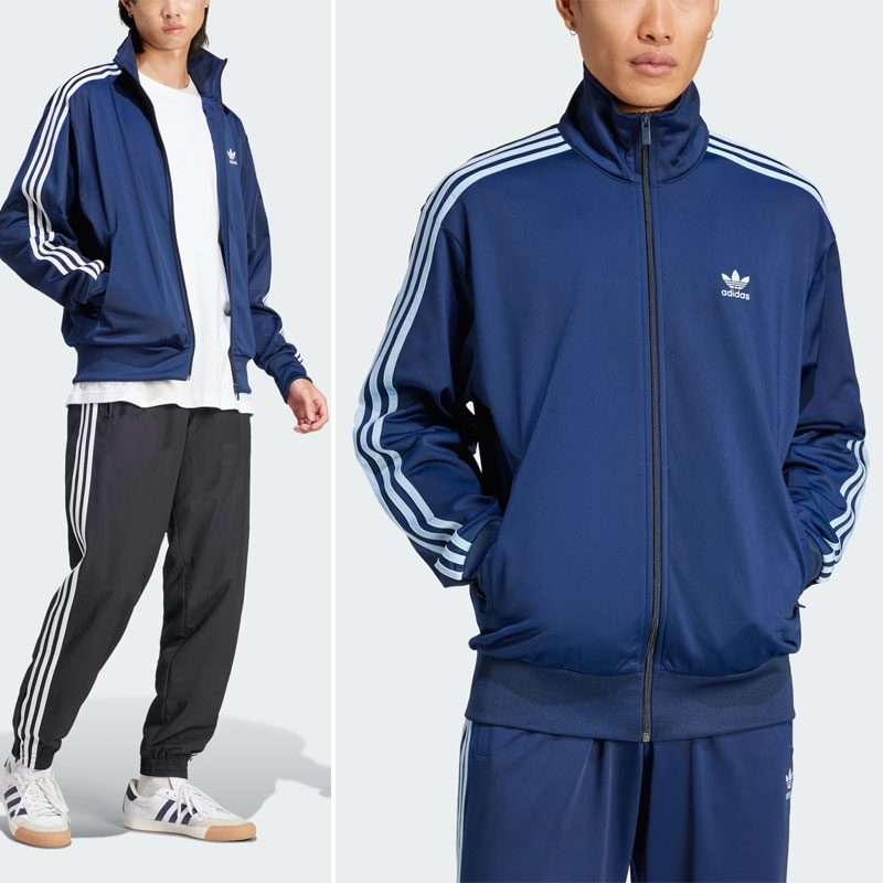 最安値挑戦】 オリジナルス adidas トラックトップ 水色 春服