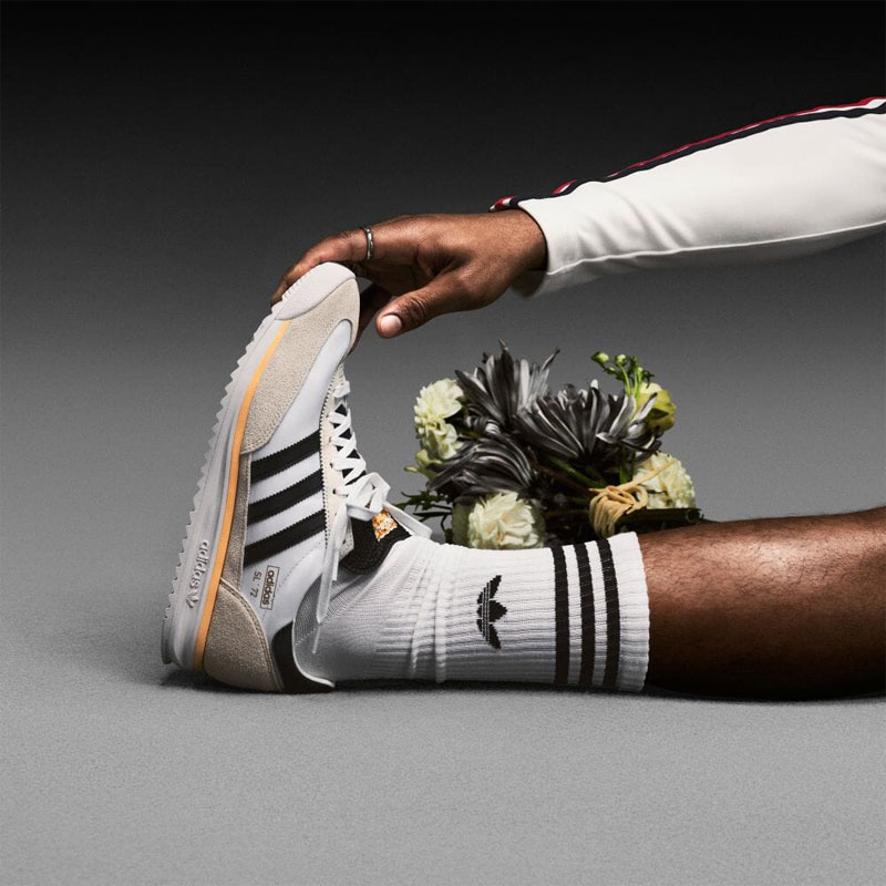 【adidas】SL 72 RTN アディダス Buty Adidas SL 72 RS White Black Spark Białe Czarne Damskie