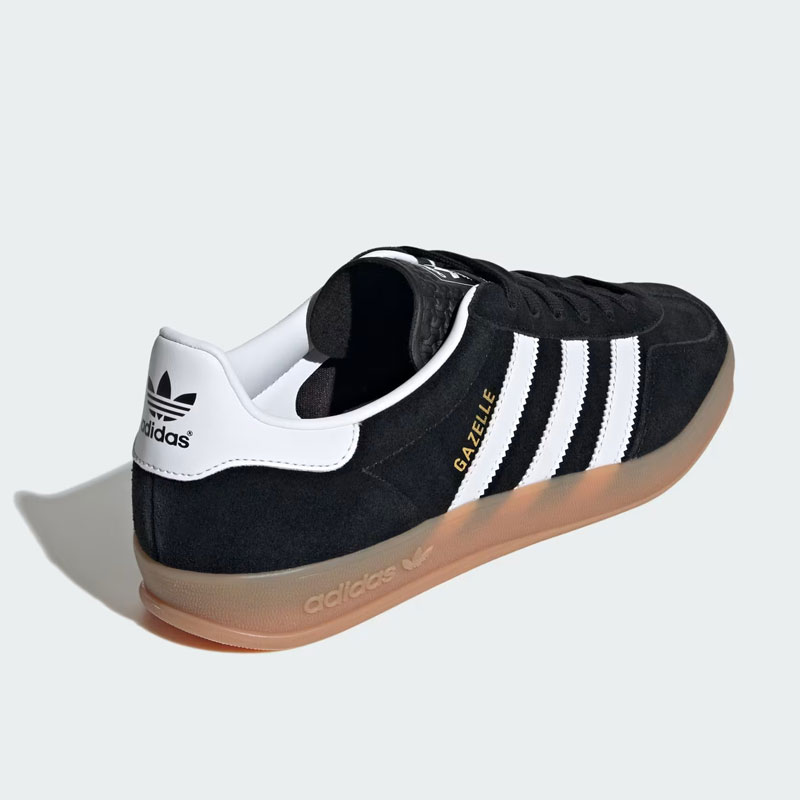 adidas Gazelle スニーカー ブラック/ホワイト アディダス adidas ガゼル インドア スニーカー （ブラック×ホワイト