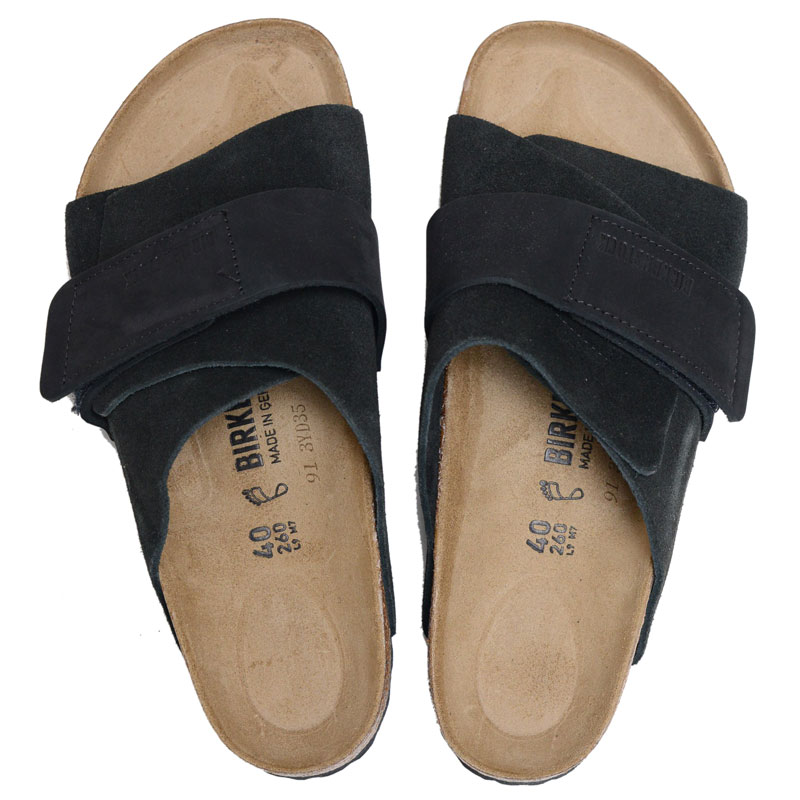 極美品✨ビルケンシュトック キョウト スエード ヌバックレザー サンダル 黒 楽天市場】BIRKENSTOCK（ビルケンシュトック） キョート ヌバック