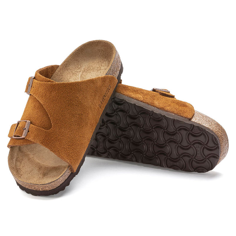 未使用　ビルケンシュトック チューリッヒ スエード ブラウン 40 26cm ビルケンシュトック BIRKENSTOCK サンダル メンズ レディース Zurich