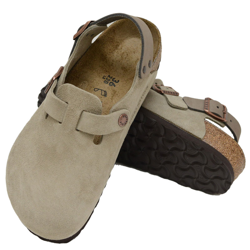 Birkenstock トープ サボサンダル 38 BIRKENSTOCK Boston BS サボサンダル 38 トープ BIRKENSTOCK Boston BS