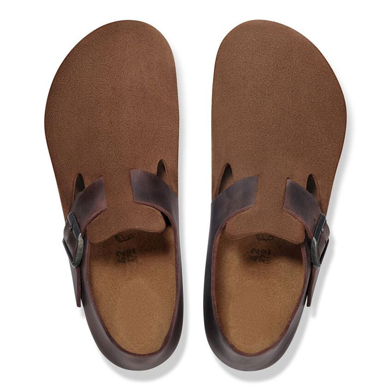 美品ビルケンシュトックBIRKENSTOCK ダークブラウン サンダル 36 BIRKENSTOCK（ビルケンシュトック） シューズ サンダル メンズ