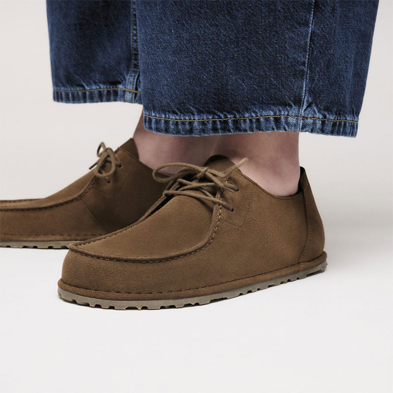 BIRKENSTOCK ウッティ　レーススエードレザー Utti Lace / ウッティ レース スエードレザー グレイ トープ | BIRKENSTOCK