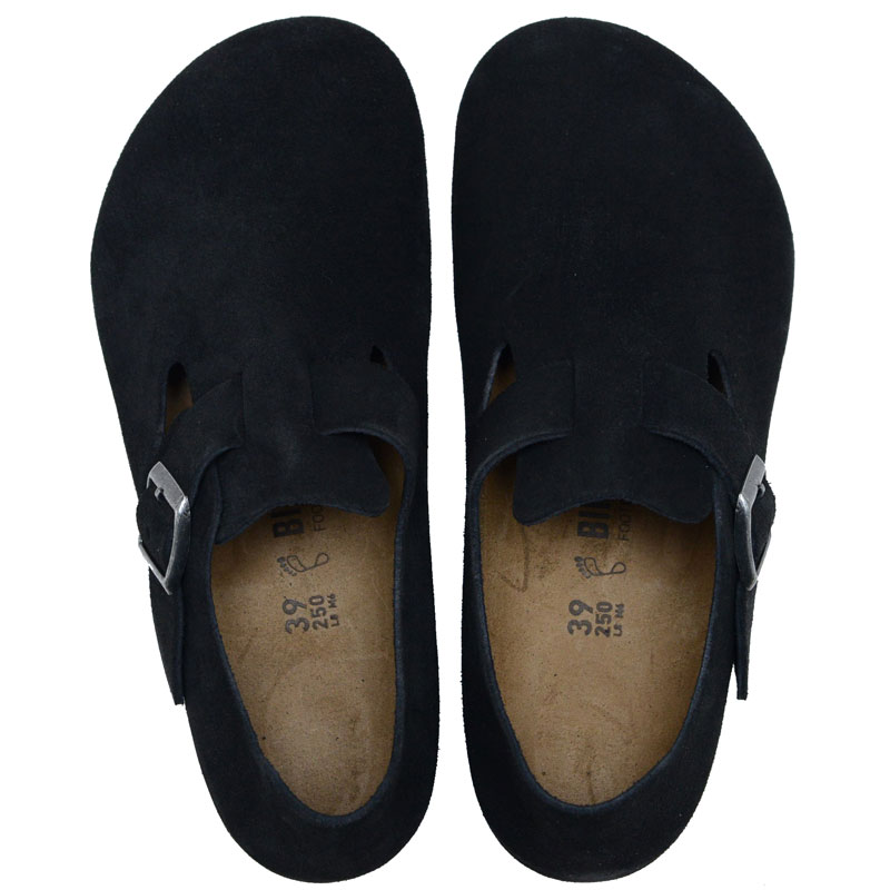 BIRKENSTOCK ロンドン　ナロー幅 ブラック39 ビルケンシュトック BIRKENSTOCK London Natural Leather Oiled