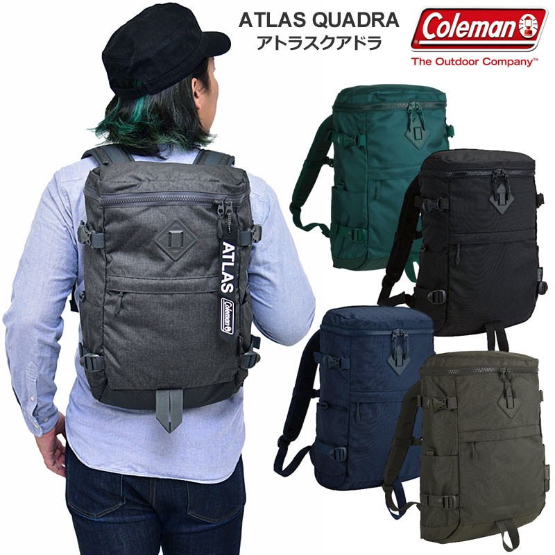 コールマン Coleman スクエアリュック メンズ レディース アトラスクアドラ l Atlas Quadra 正規取扱店 Col Atlas Quadra Ripe 通販 Yahoo ショッピング