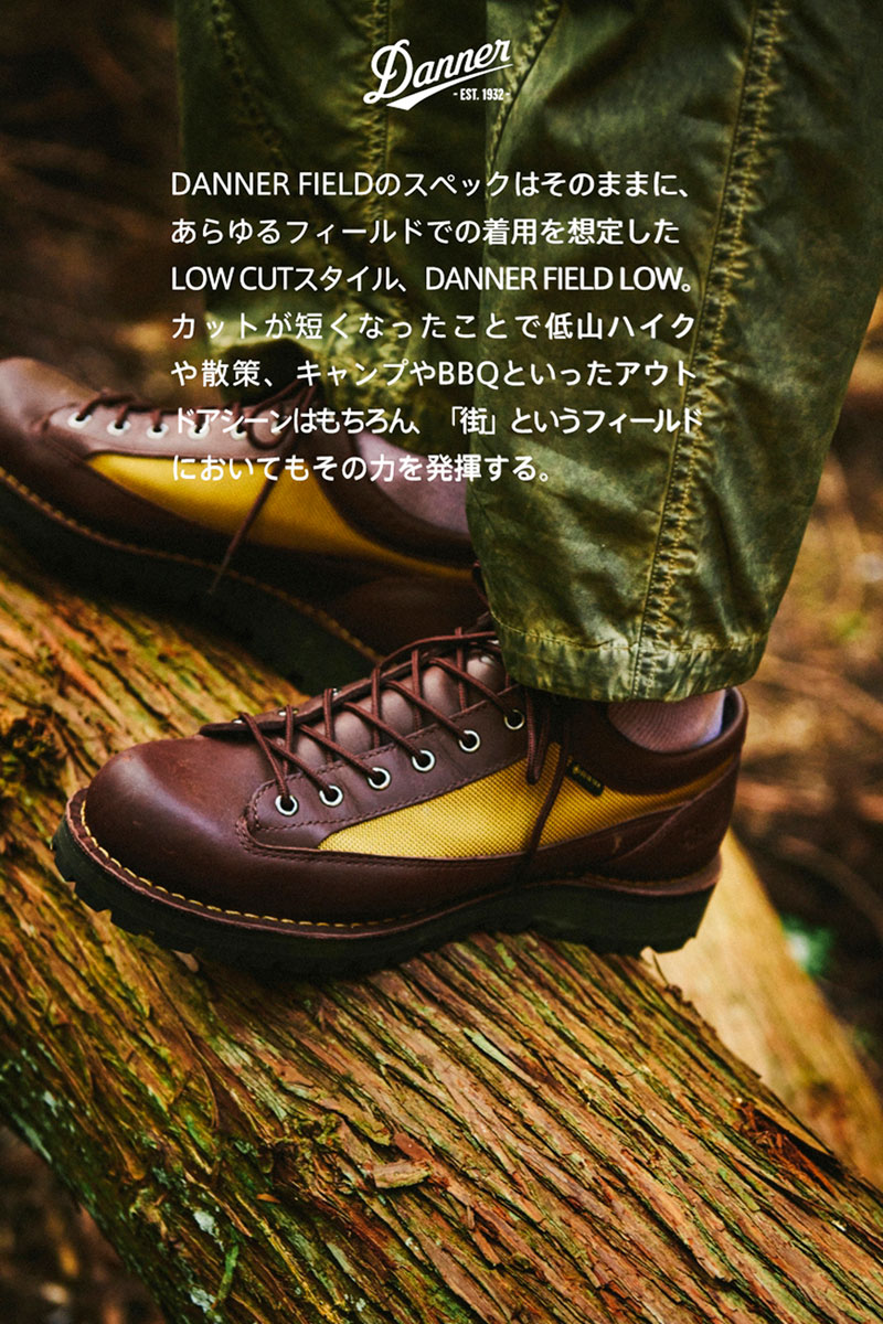 ダナー DANNER ブーツ ローカット メンズ ダナーフィールドロー DANNER