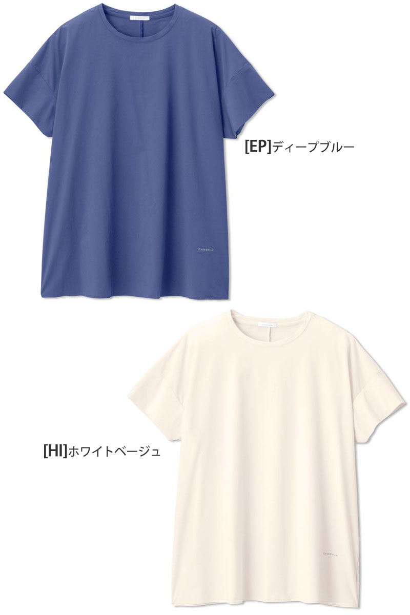 ダンスキン DANSKIN Tシャツ 半袖 レディース ヨギクロススクエア 