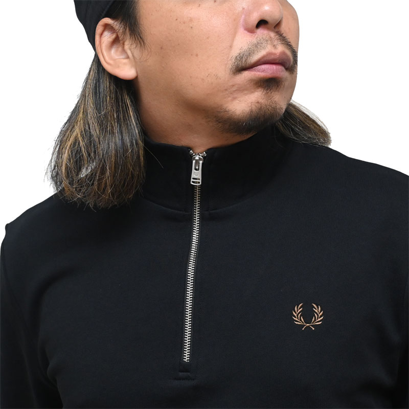 FRED PERRY フレッドペリー FREDPERRY トレーナー メンズ ハーフジップ
