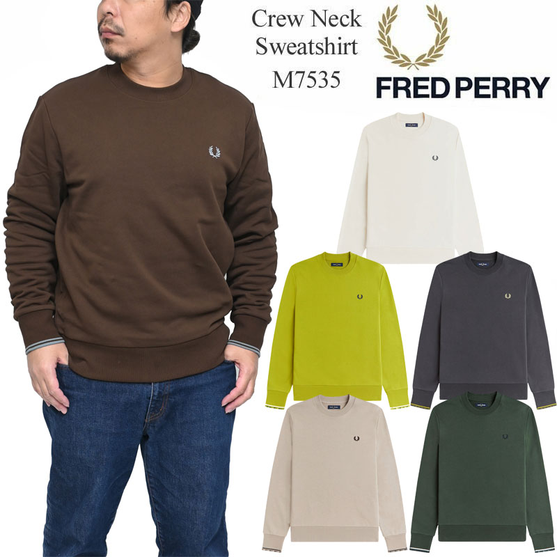 FRED PERRY（フレッドペリー） トレーナー メンズ クルーネック