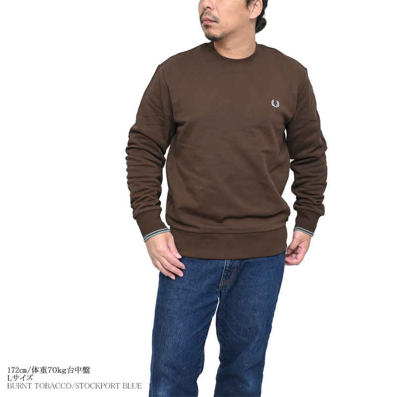 FRED PERRY（フレッドペリー） トレーナー メンズ クルーネック