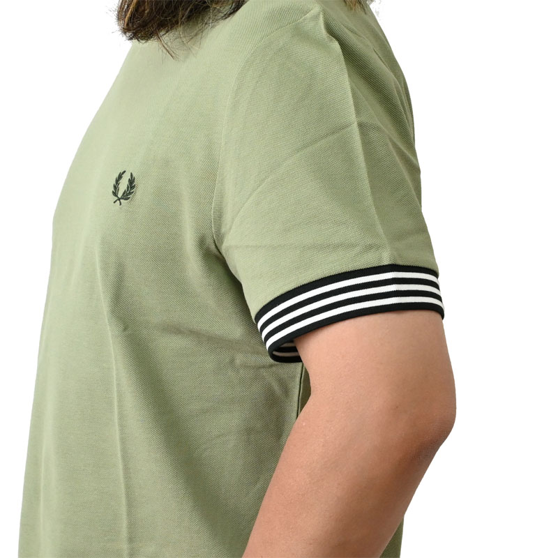 【FRED PERRY】フレッドペリー　半袖　Tシャツ　ハーフジップ 楽天市場】フレッドペリー FRED PERRY Tシャツ 半袖 メンズ ストライプ